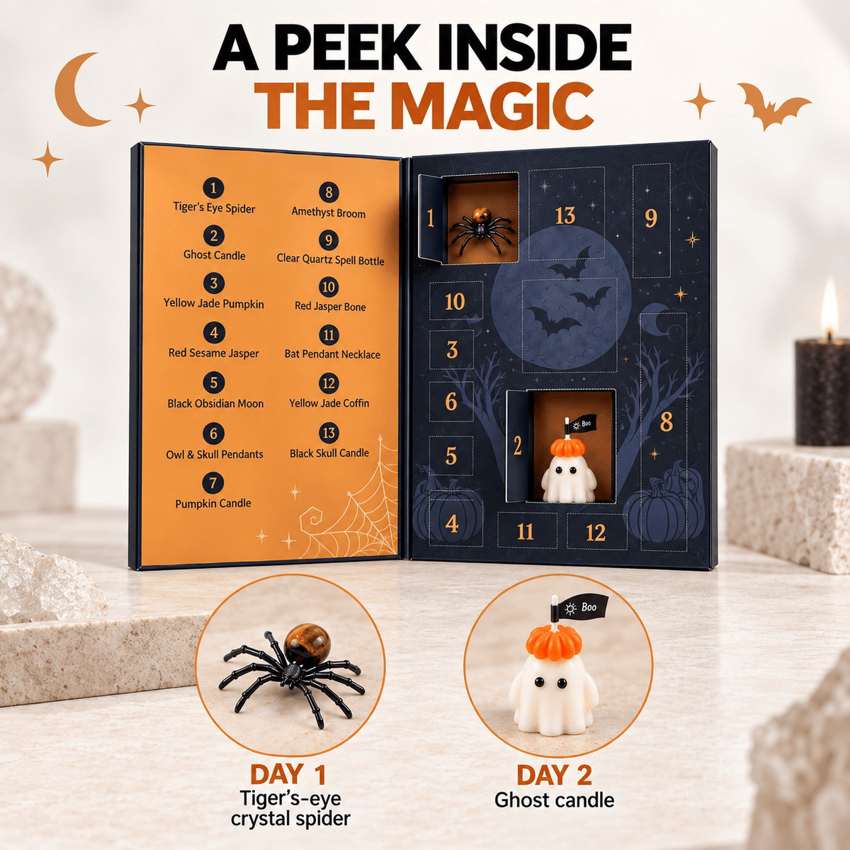 Halloween Advent Calendar: 13 Days of Spooky Magic
