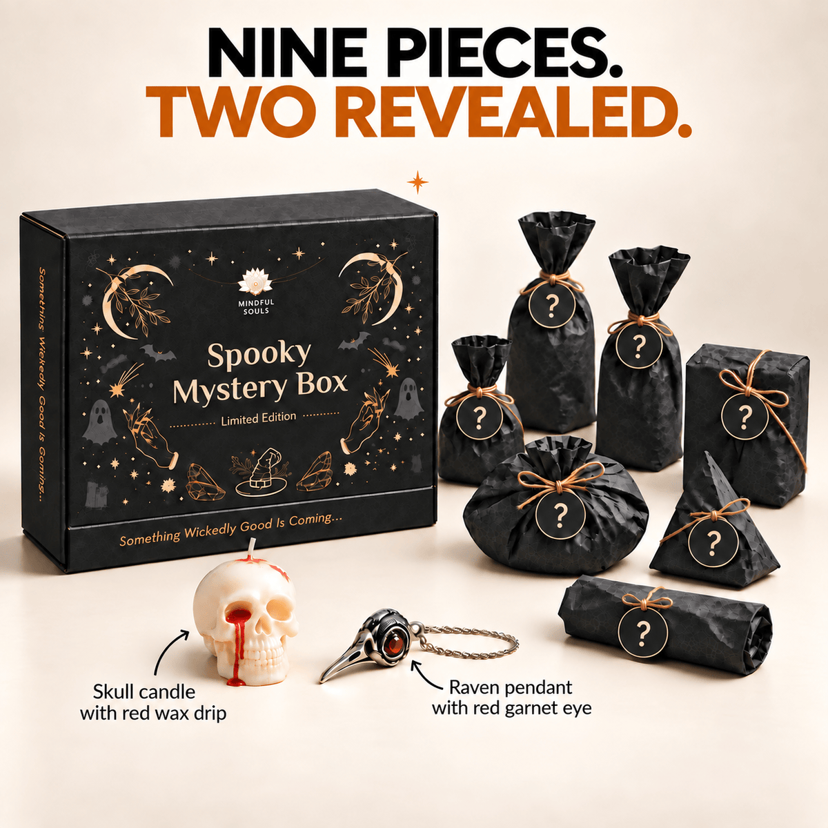 Halloween Mystery Box - Spooky Season Spiritual Kit