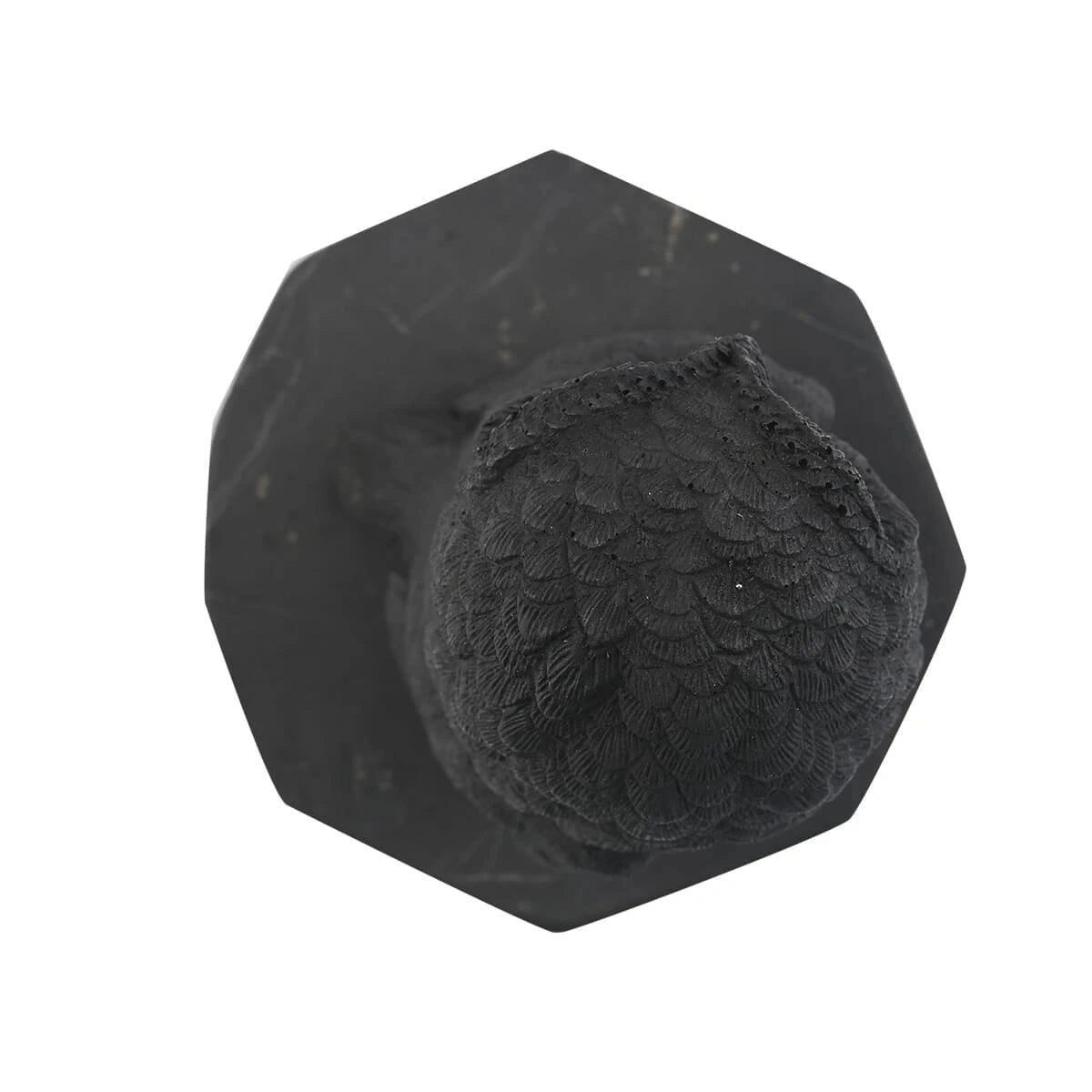 Natural Shungite Owl – Spiritual Guardian for Mindful Spaces
