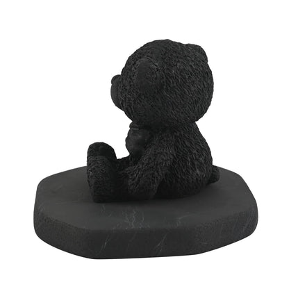 Shungite Teddy Bear Figurine – A Symbol of Protection and Comfort