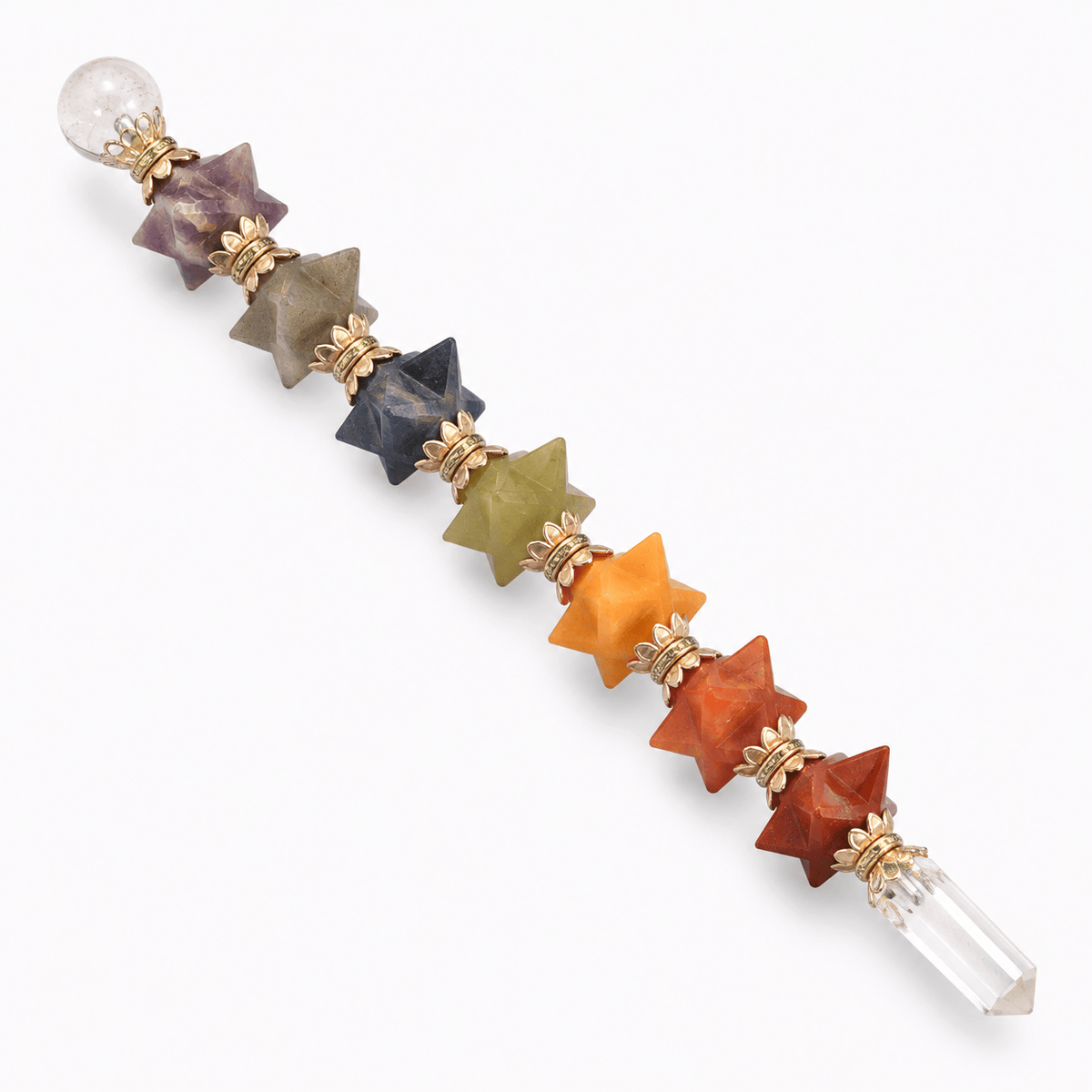 7 Chakra Wand – Complete Chakra Crystal Tool for Reiki