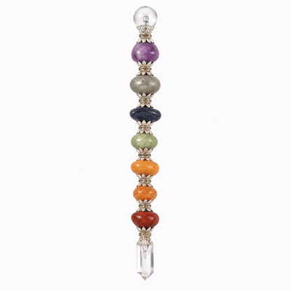 7 Chakra Wand – Complete Chakra Crystal Tool for Reiki
