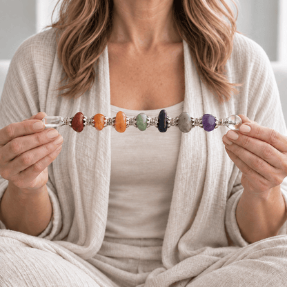 7 Chakra Wand – Complete Chakra Crystal Tool for Reiki