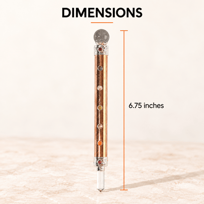 7 Chakra Wand – Complete Chakra Crystal Tool for Reiki