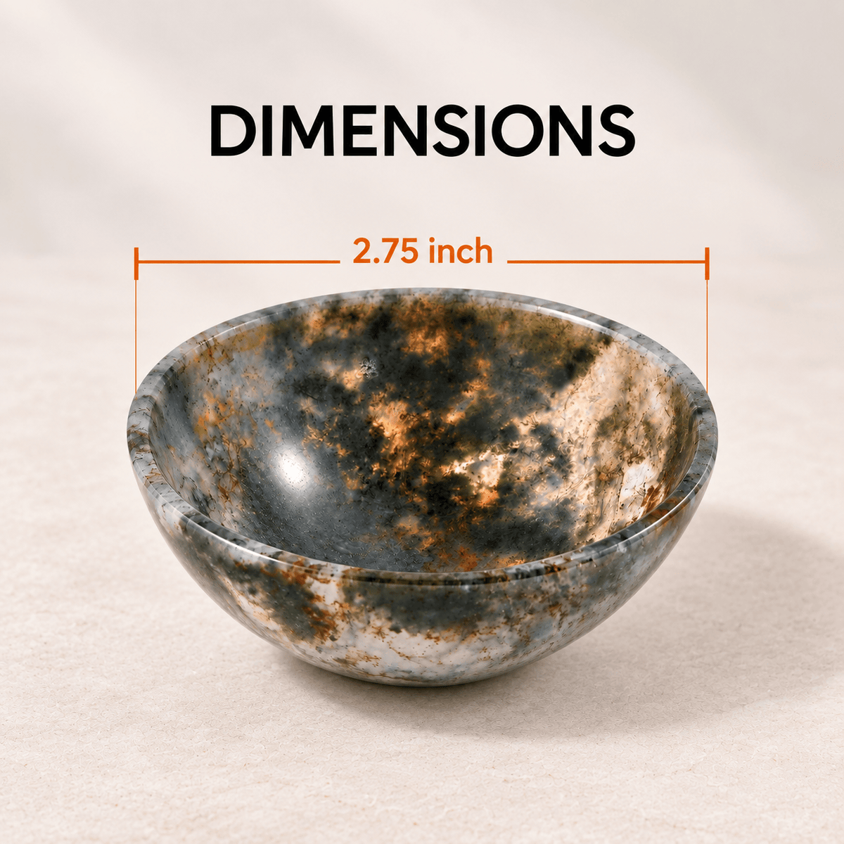Natural Crystal Bowl - For Jewelry and Crystal Charging
