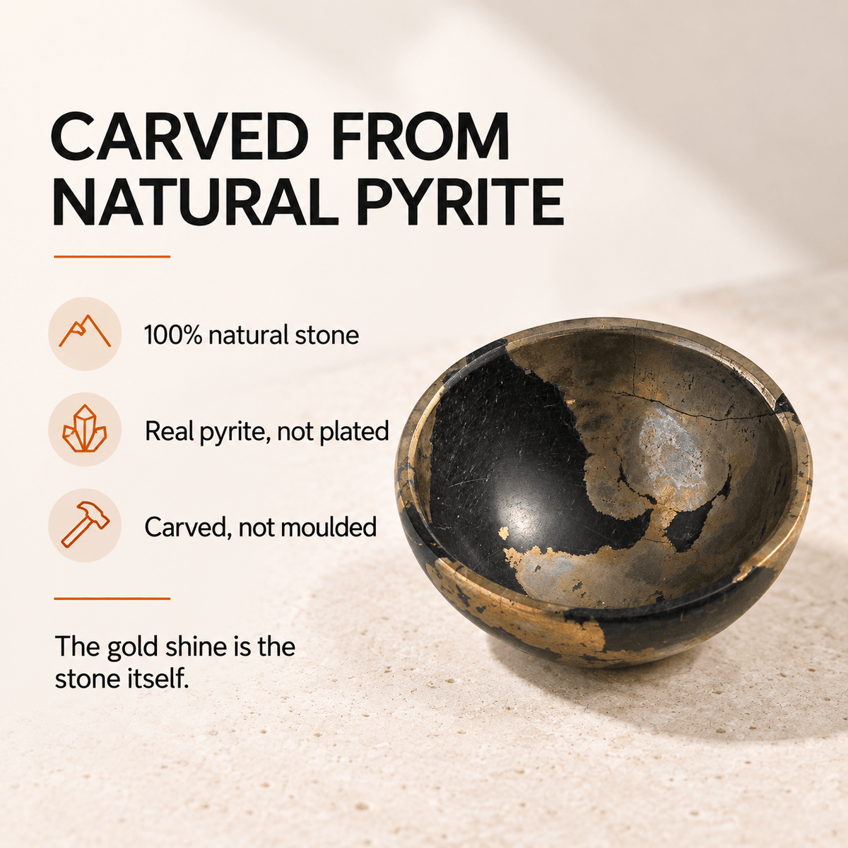 Natural Crystal Bowl - For Jewelry and Crystal Charging