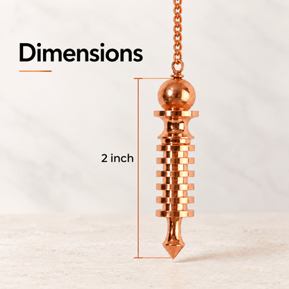 Copper Divination Pendulum – Make Your Intuition Visible