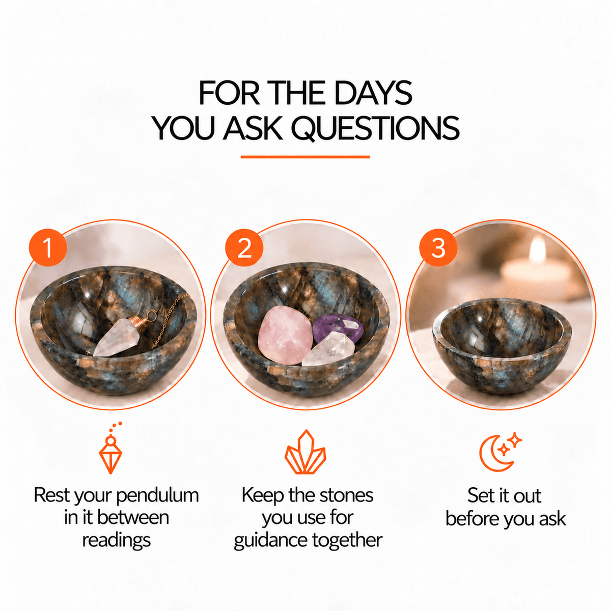 Natural Crystal Ritual Bowls – Altar and Meditation