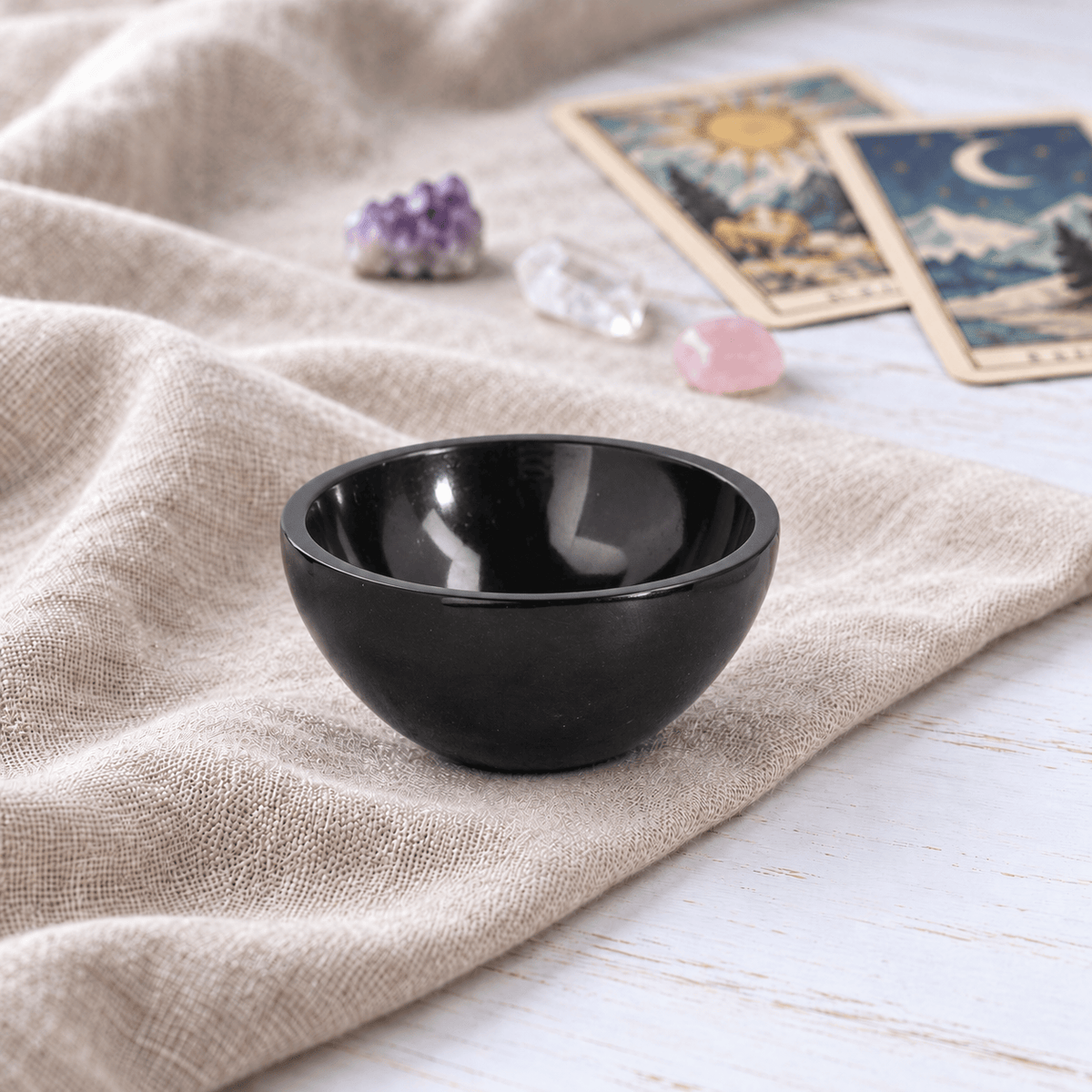 Natural Crystal Ritual Bowls – Altar and Meditation