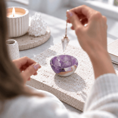 Natural Crystal Ritual Bowls – Altar and Meditation