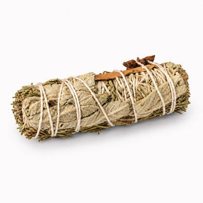Botanical Smudge Stick – Sage Herb Bundle for Space Cleansing