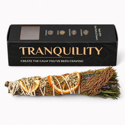 Botanical Smudge Stick – Sage Herb Bundle for Space Cleansing