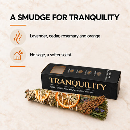 Botanical Smudge Stick – Sage Herb Bundle for Space Cleansing
