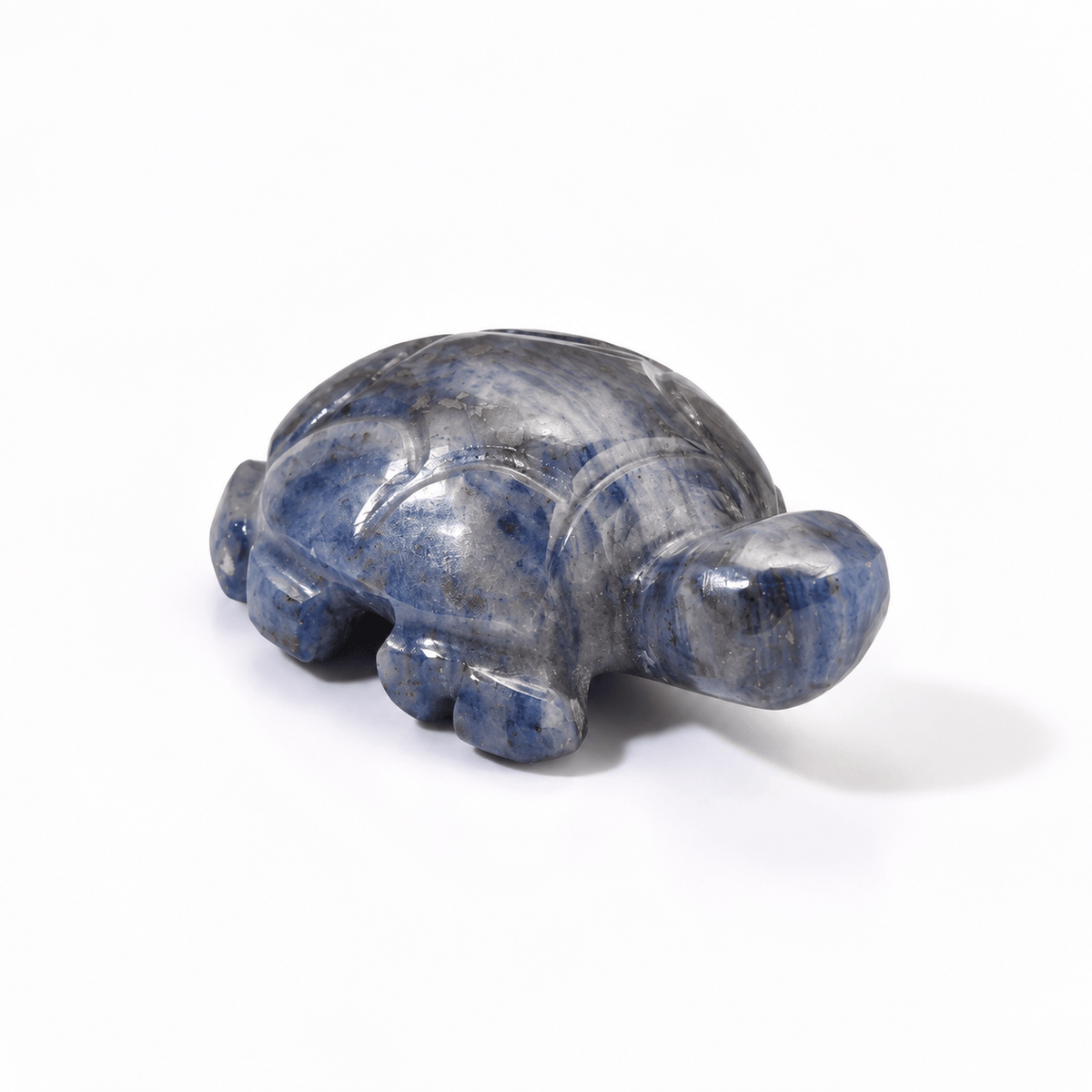 Natural Crystal Turtle – Aventurine, Sodalite and Tiger Eye