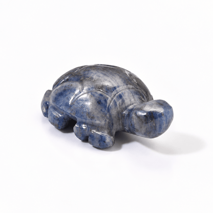 Natural Crystal Turtle – Aventurine, Sodalite and Tiger Eye