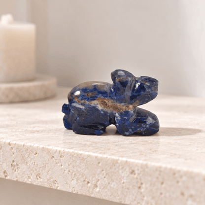 Crystal Dog Figurine – Courage, Clarity and Confidence