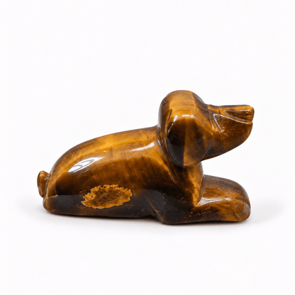 Crystal Dog Figurine – Courage, Clarity and Confidence