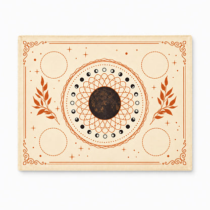 Sacred Altar Mat – Crystal, Candle and Ritual Setup Cloth