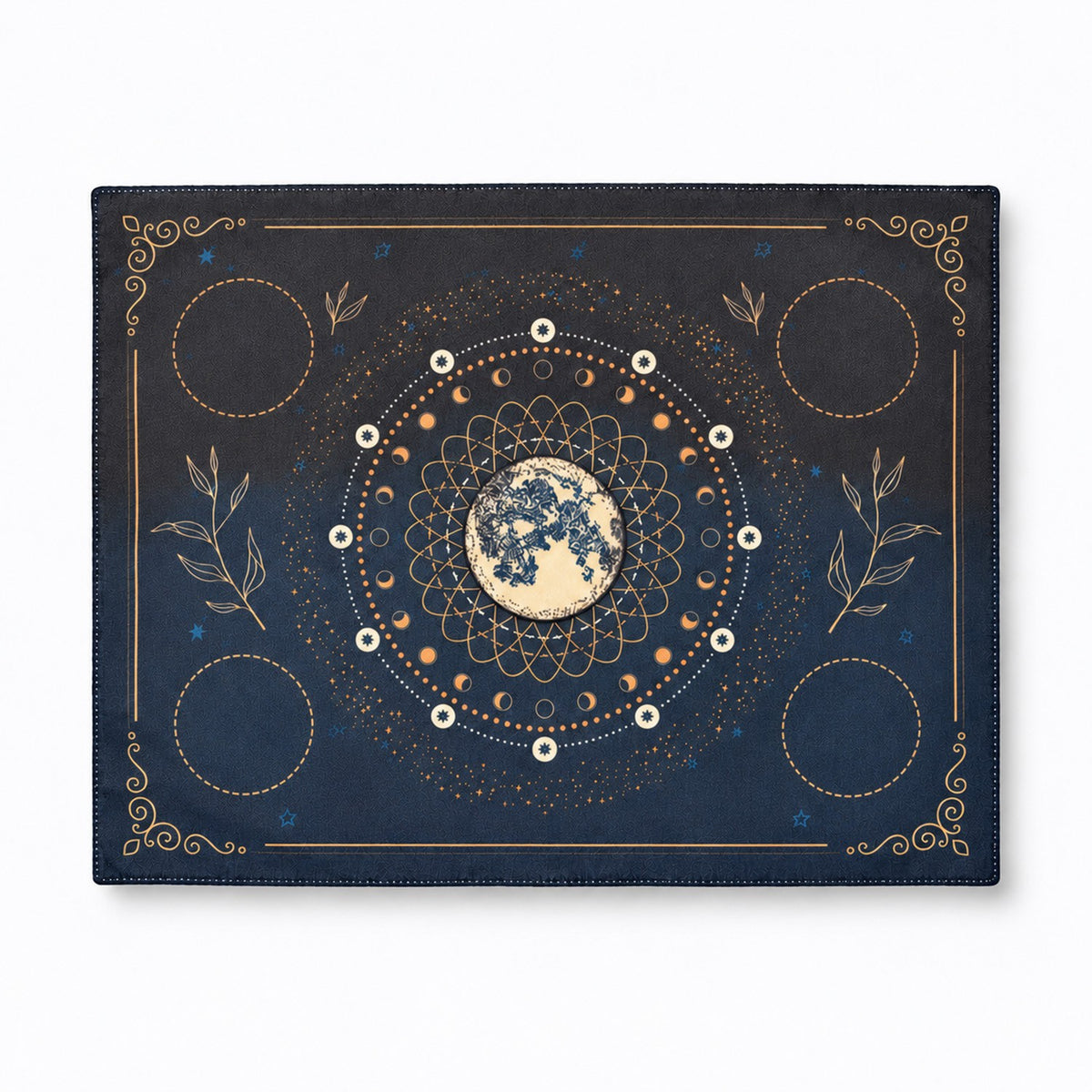 Sacred Altar Mat – Crystal, Candle and Ritual Setup Cloth