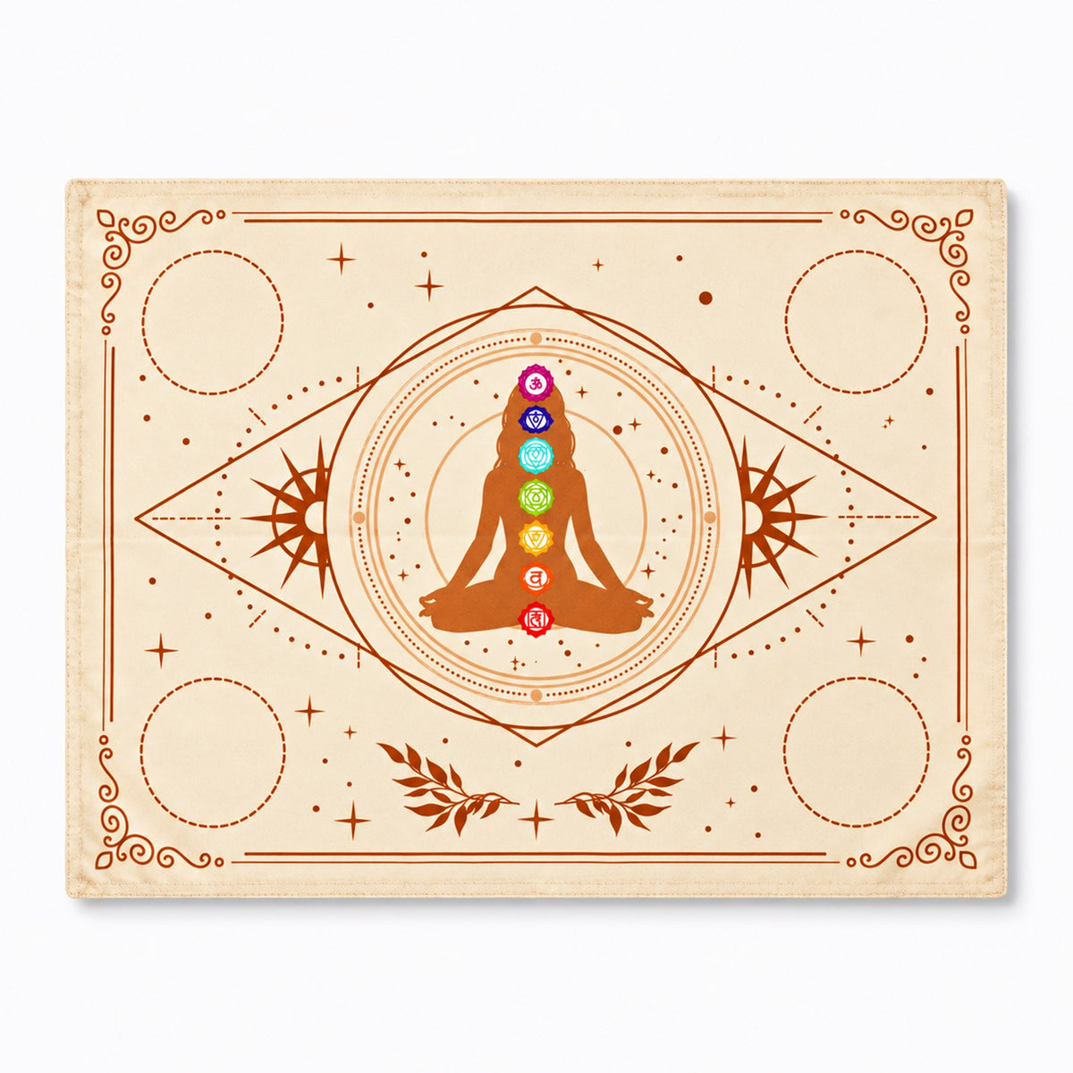 Sacred Altar Mat – Crystal, Candle and Ritual Setup Cloth