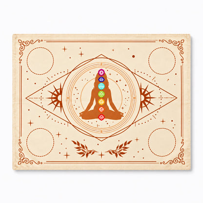 Sacred Altar Mat – Crystal, Candle and Ritual Setup Cloth
