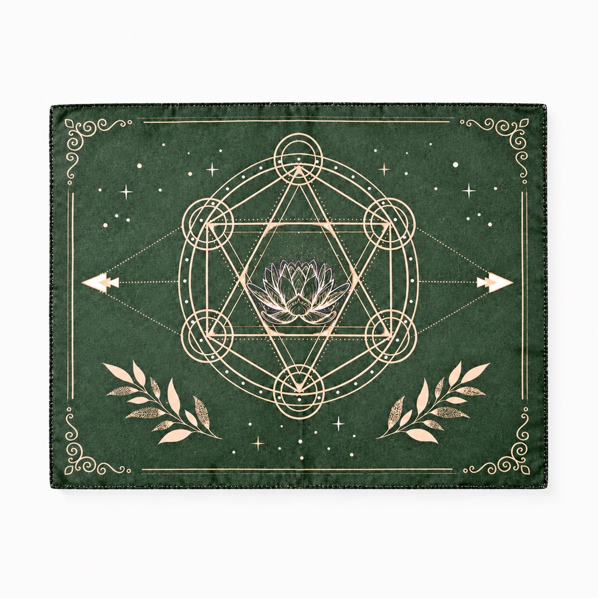 Sacred Altar Mat – Crystal, Candle and Ritual Setup Cloth