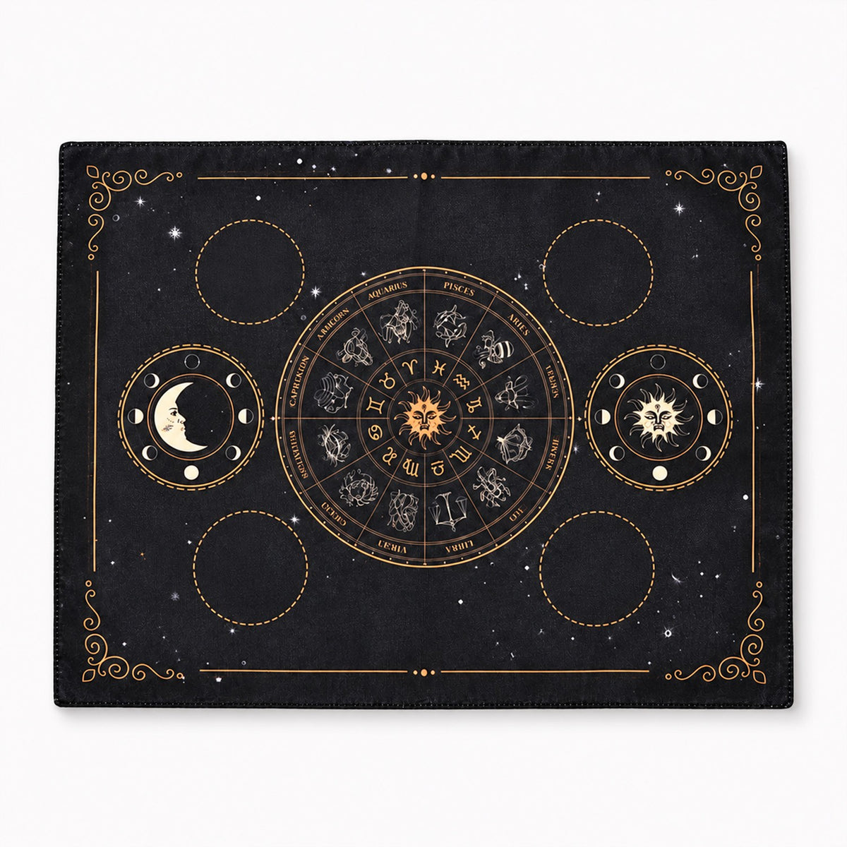 Sacred Altar Mat – Crystal, Candle and Ritual Setup Cloth