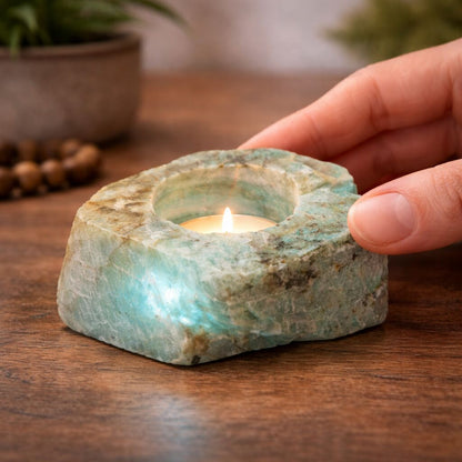 Healing Crystal Glow Lamp — Natural Stone Light for Ambience & Calm
