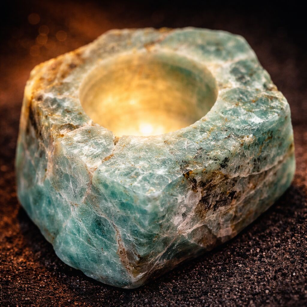 Healing Crystal Glow Lamp — Natural Stone Light for Ambience & Calm