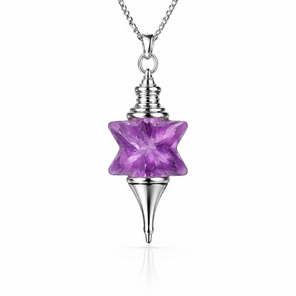 Natural Crystal Stone Divination Pendant — Unlock Your Inner Wisdom