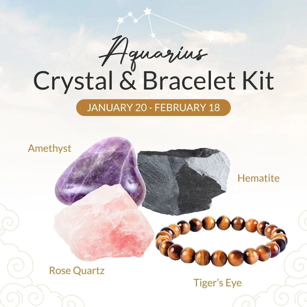 Aquarius Crystal & Bracelet Kit