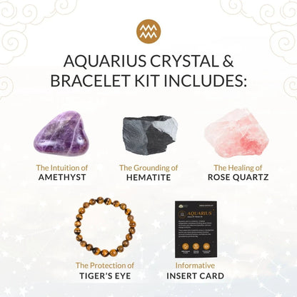 Aquarius Crystal & Bracelet Kit