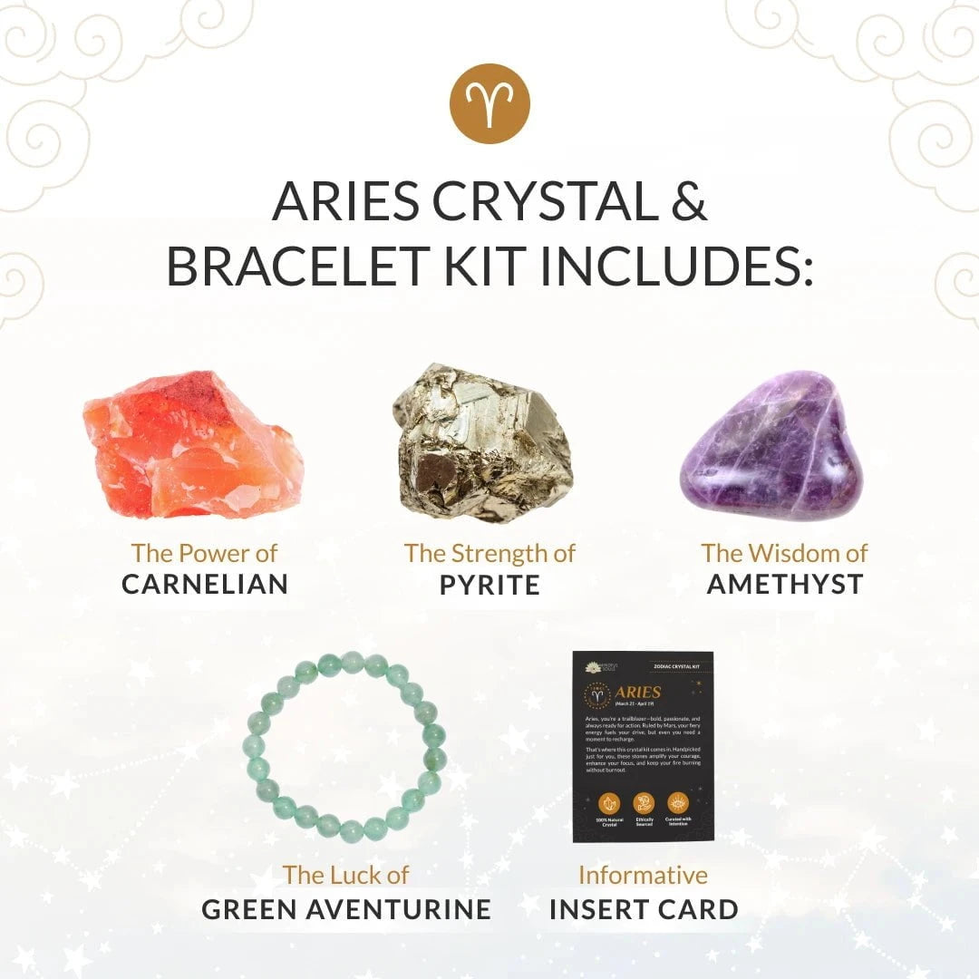 Aries Crystal & Bracelet Kit