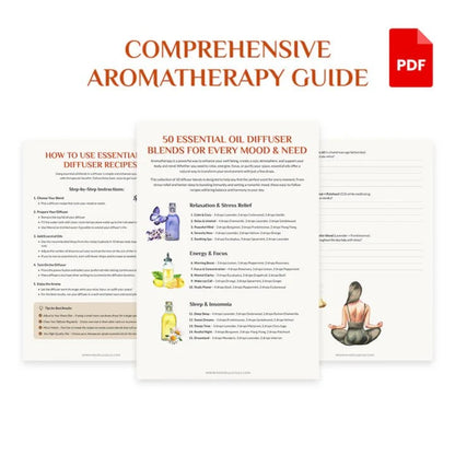 The Complete Aromatherapy Set: Diffuser, Oils & Free Guide