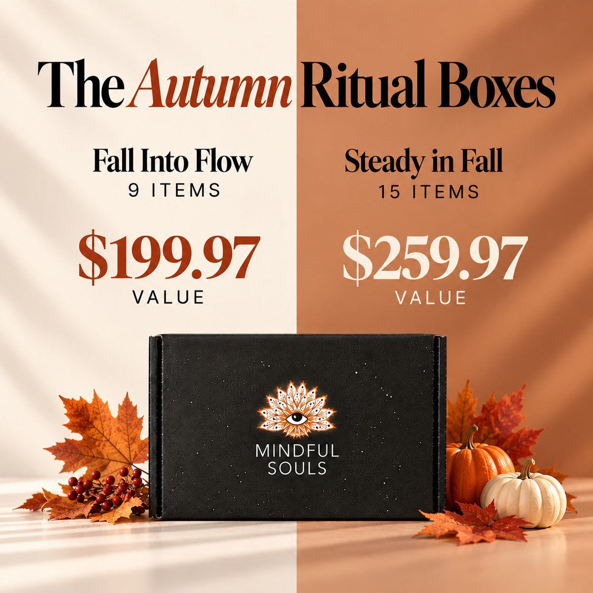 Limited Edition Fall Ritual Boxes – 9 or 15 Curated Items