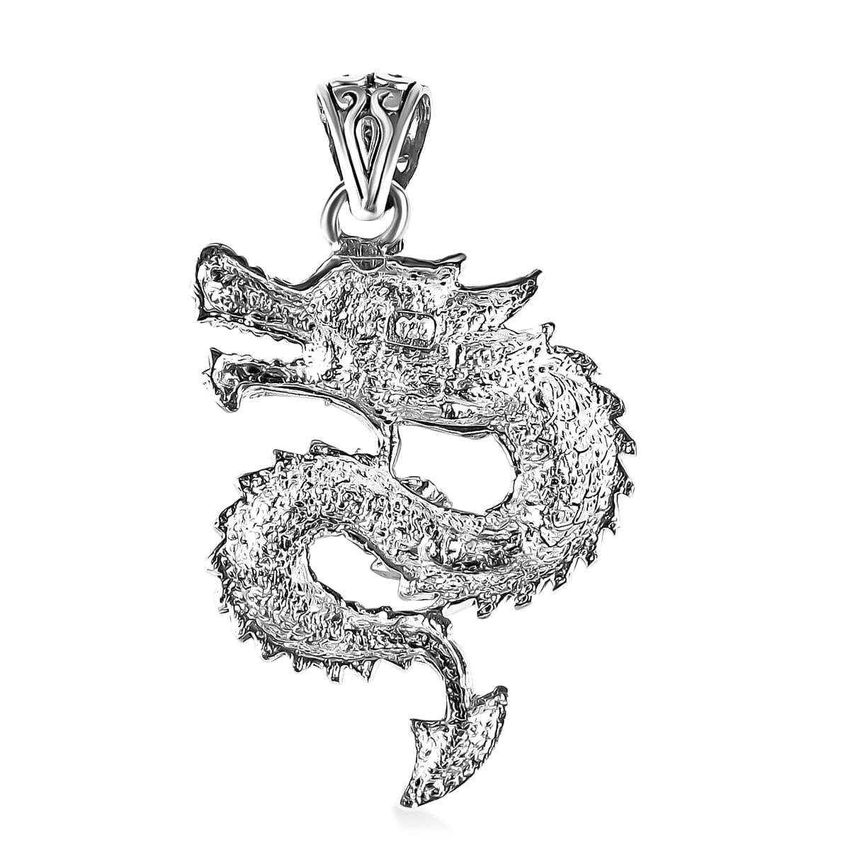 Balinese Dragon Pendant in Sterling Silver – Harness Power & Prosperity