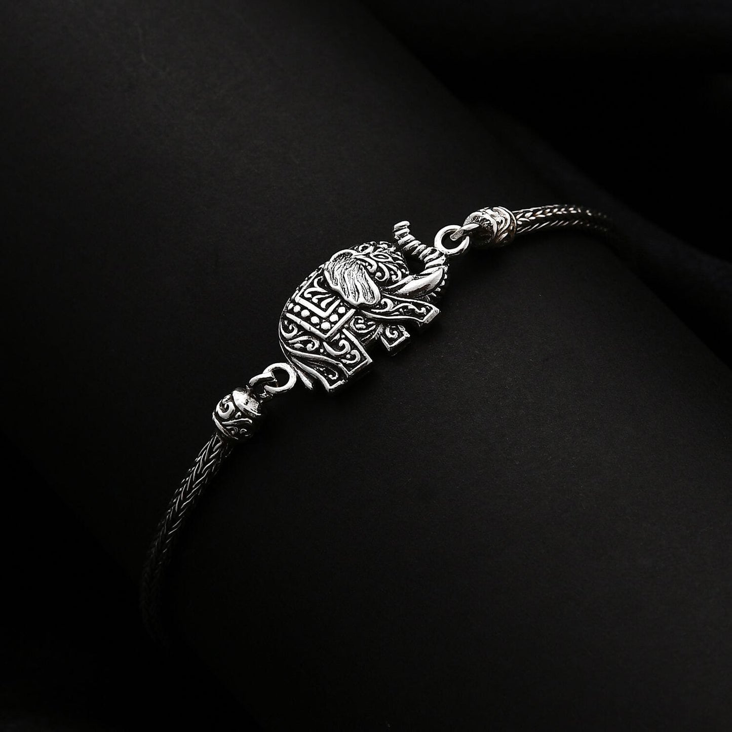 Sterling Silver Balinese Elephant Bracelet – Wear Your Inner Power