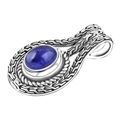 Balinese Tanzanite Pendant – Spiritual Awareness & Deep Insight