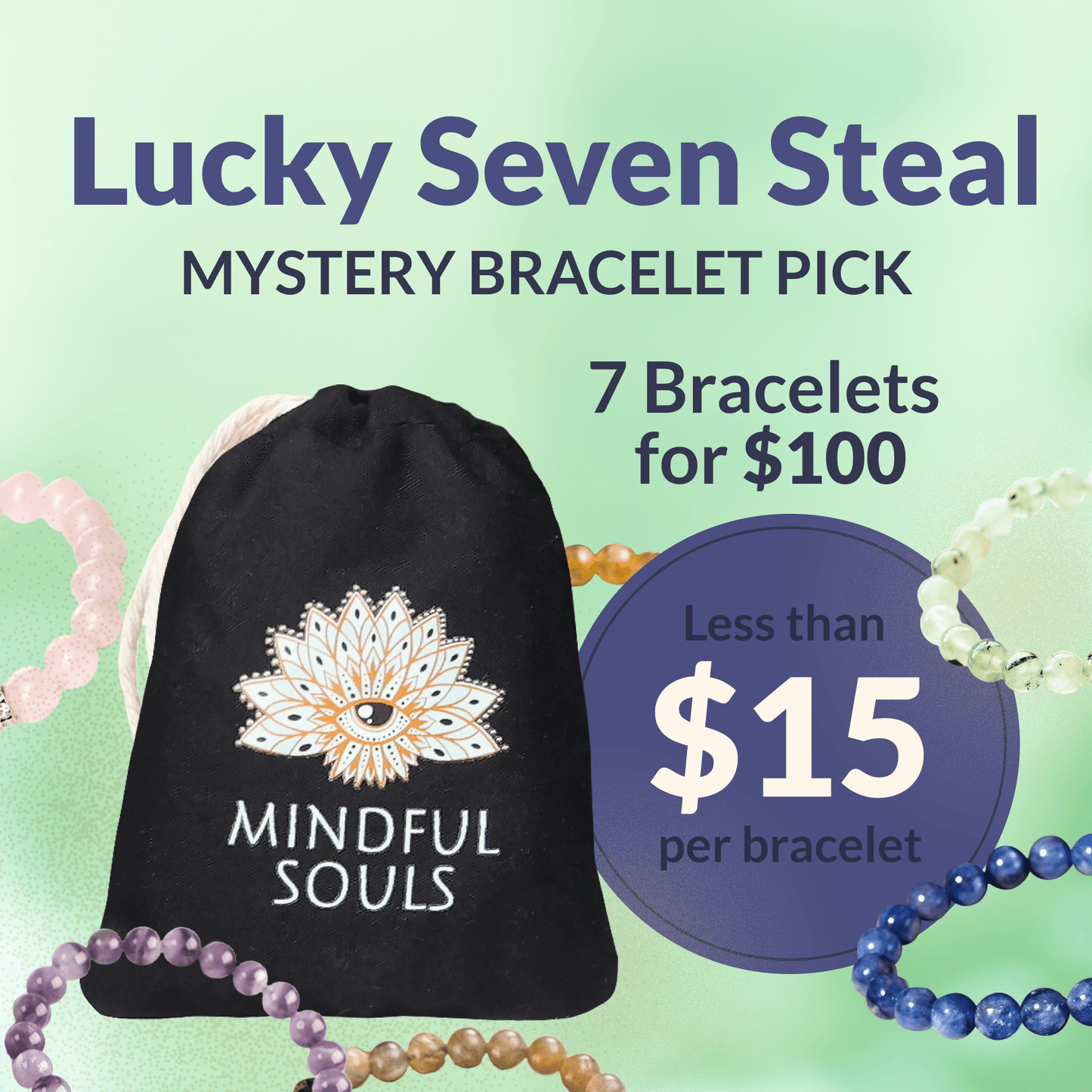 Mystery Bracelet Pick – Lucky Seven Steal (7 Bracelets)