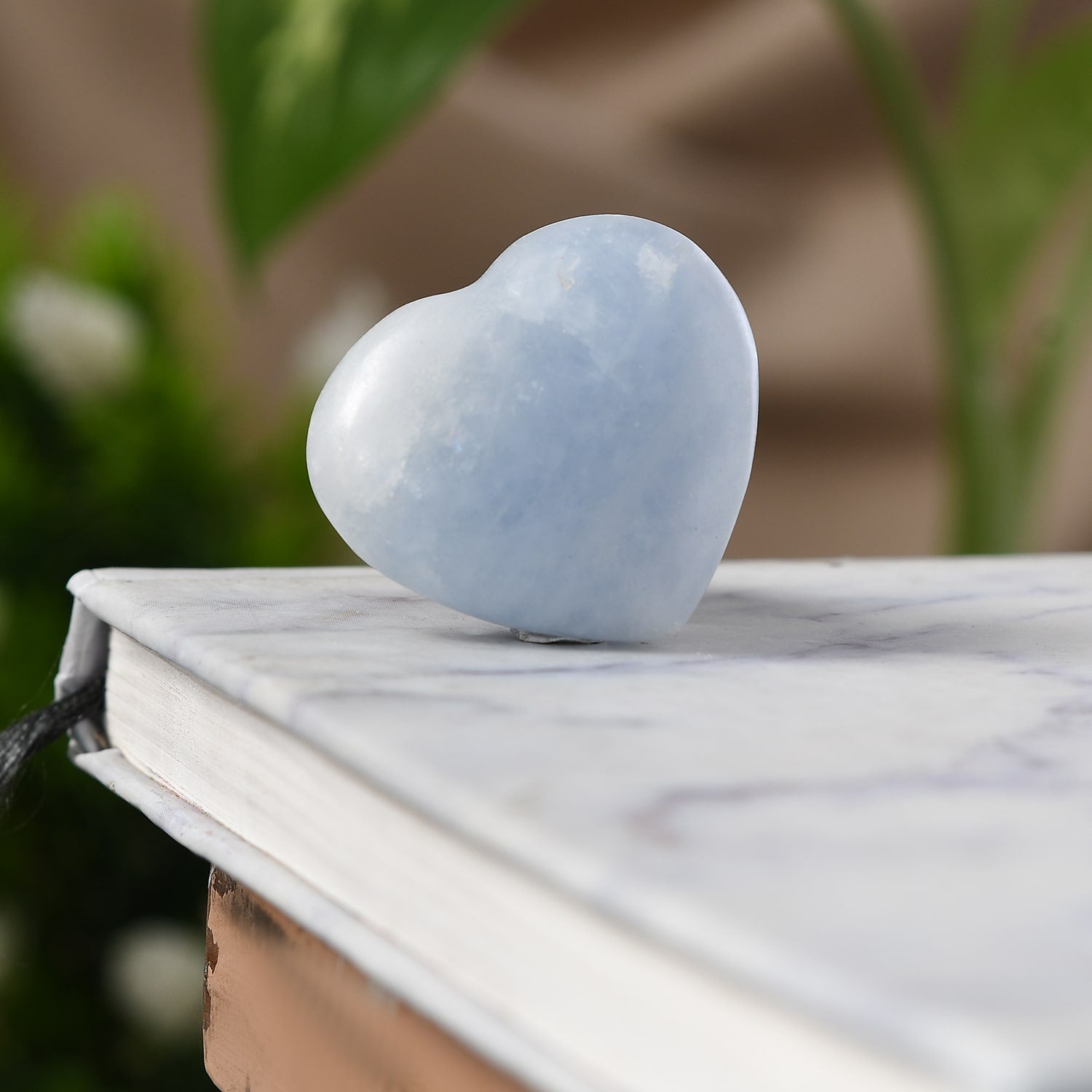 Blue Calcite Heart – A Crystal to Help You Let Go
