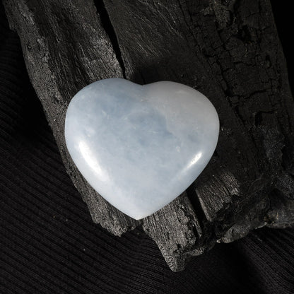 Blue Calcite Heart – A Crystal to Help You Let Go