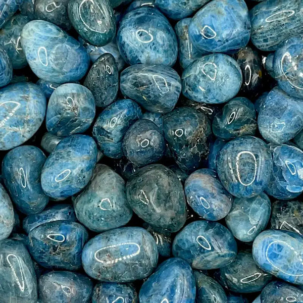 Blue Apatite crystal