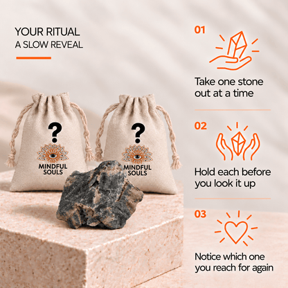 Grandidierite Crystal Mystery Bag + FREE Crystal Wisdom Deck