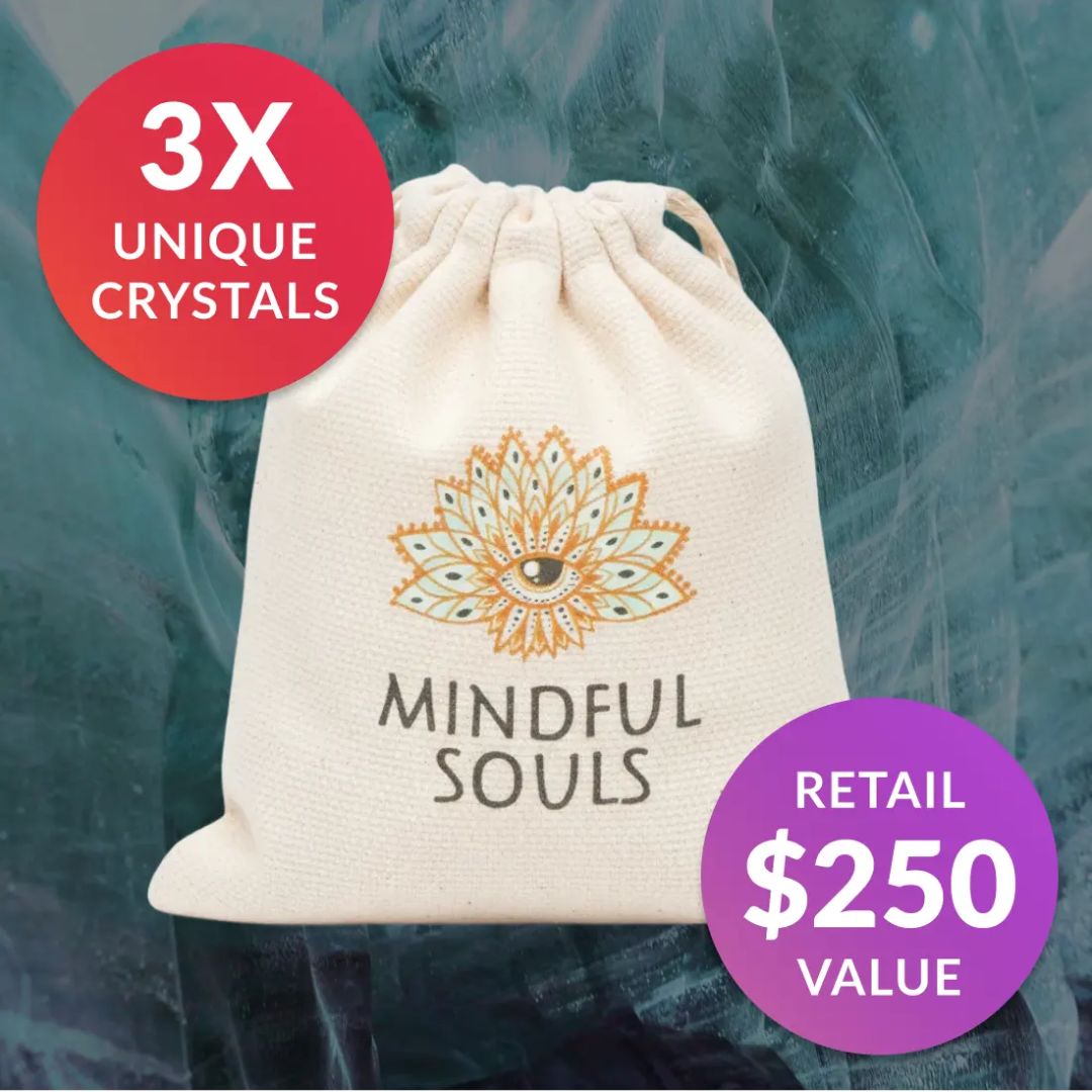 Crystal Mystery Bag: Rare Larimar Edition