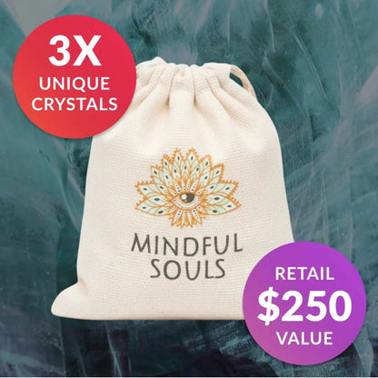Crystal Mystery Bag: Rare Larimar Edition