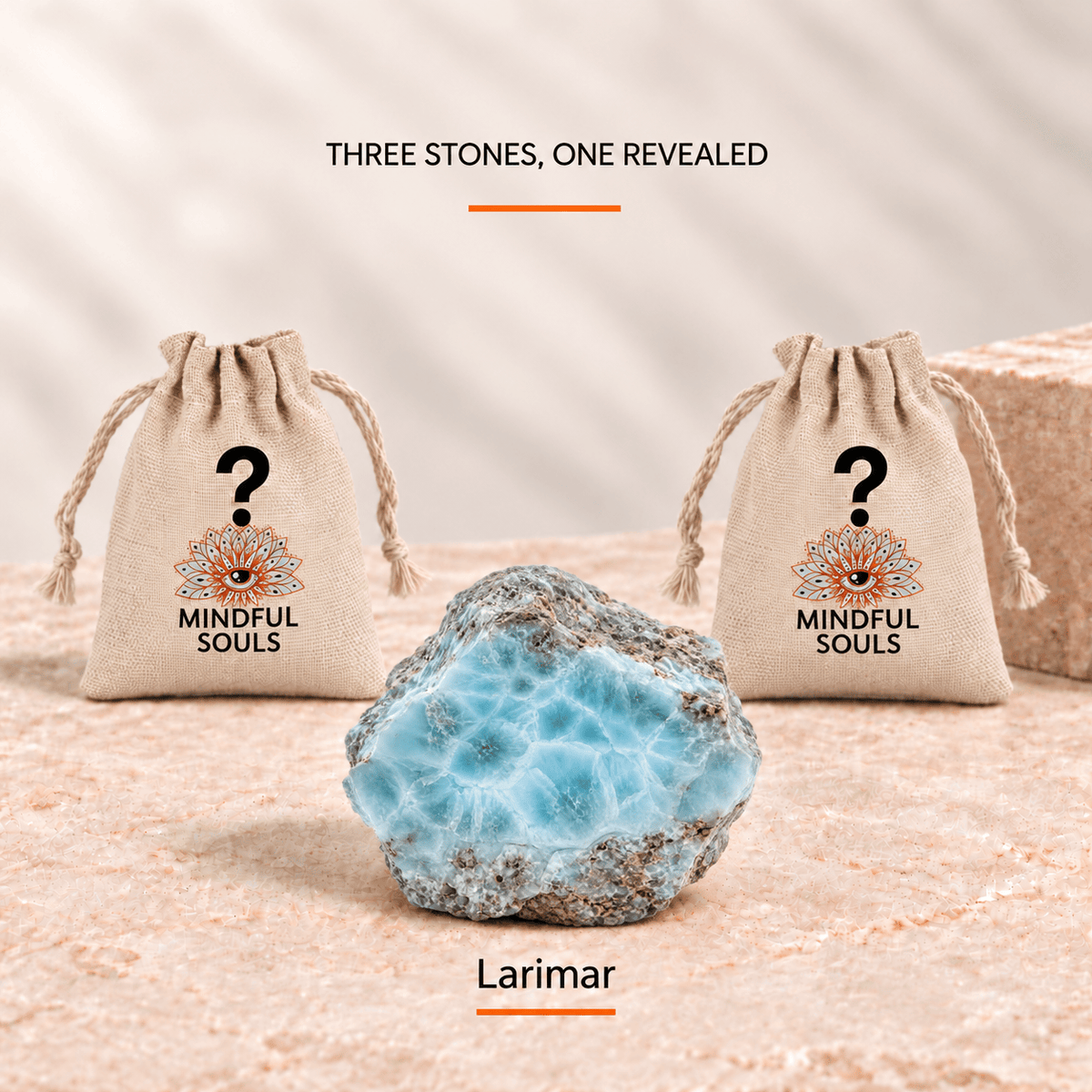 Crystal Mystery Bag: Rare Larimar Edition