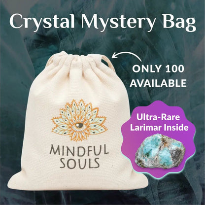Crystal Mystery Bag: Rare Larimar Edition