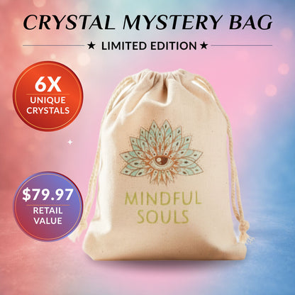 Mega Crystal Mystery Bag | Premium Stone + 5 Surprise Crystals
