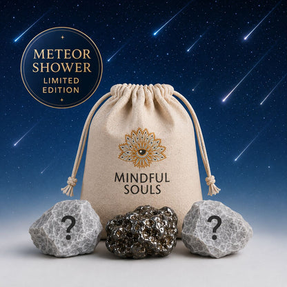 Crystal Mystery Bag – Perseid Meteorite Limited Edition