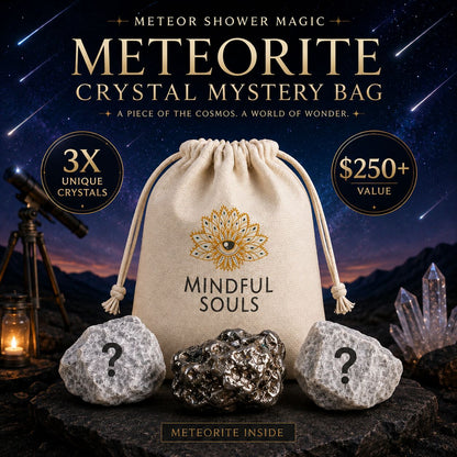 Crystal Mystery Bag – Perseid Meteorite Limited Edition